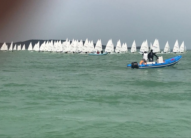 20180415 Balaton Europeo Radial partenza