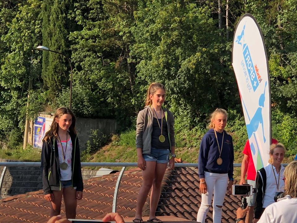 20180617 Torbole Kinder Podio