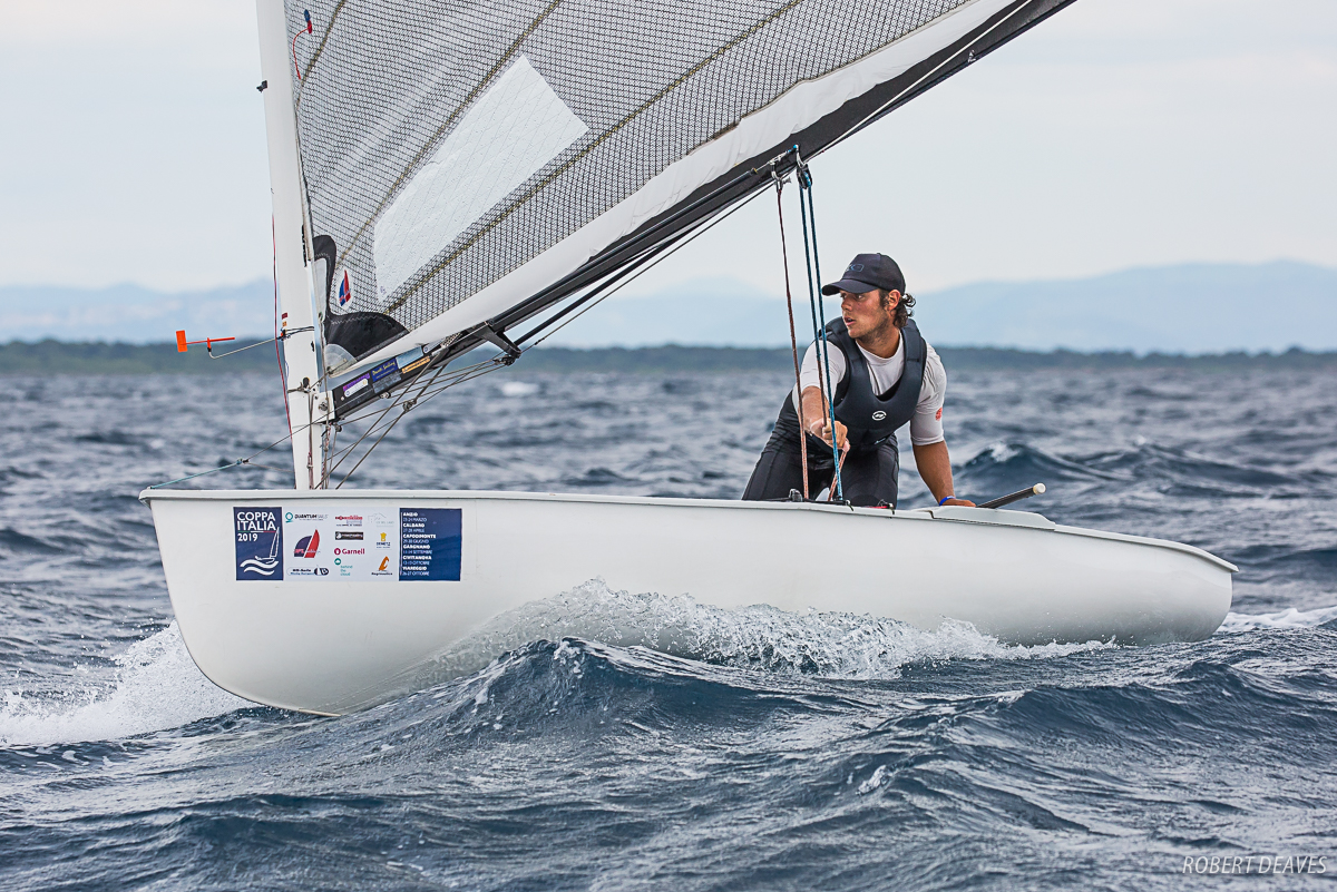 20190720 2019 Finn Silver Cup Anzio Pic Robert Deaves Day0 ITA2 Guglielmo