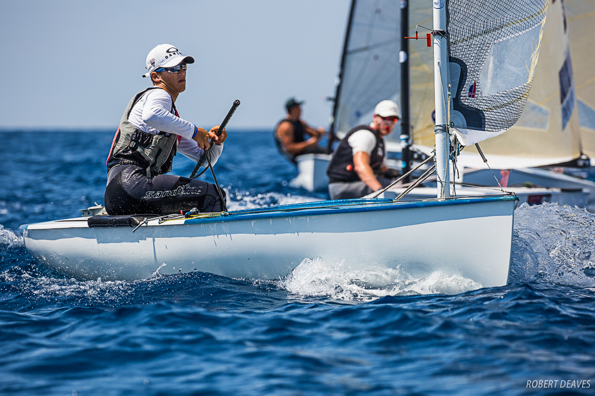 20190720 2019 Finn Silver Cup Anzio Pic Robert Deaves Day4 ITA5 Rinaldi