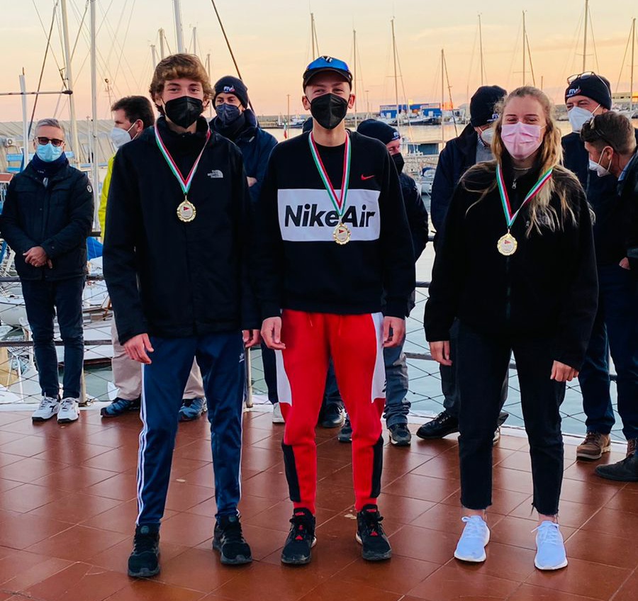 20220122 Zonale ILCA Anzio Podio ILCA6