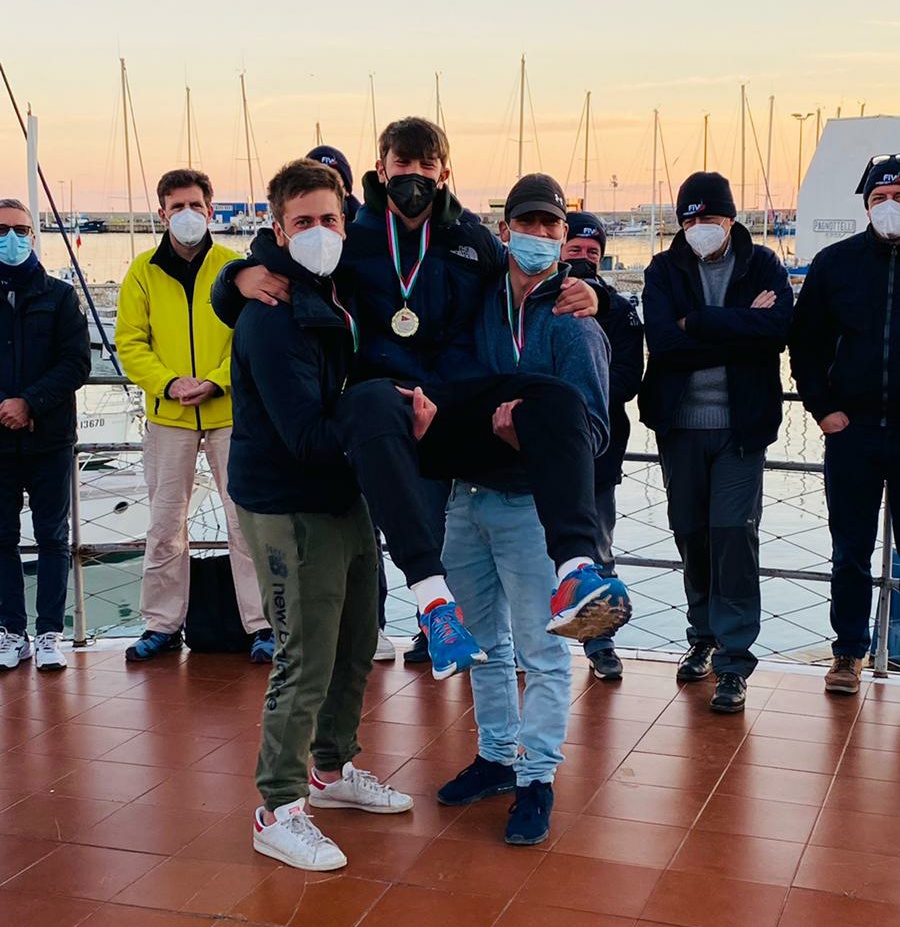 20220122 Zonale ILCA Anzio Podio ILCA7