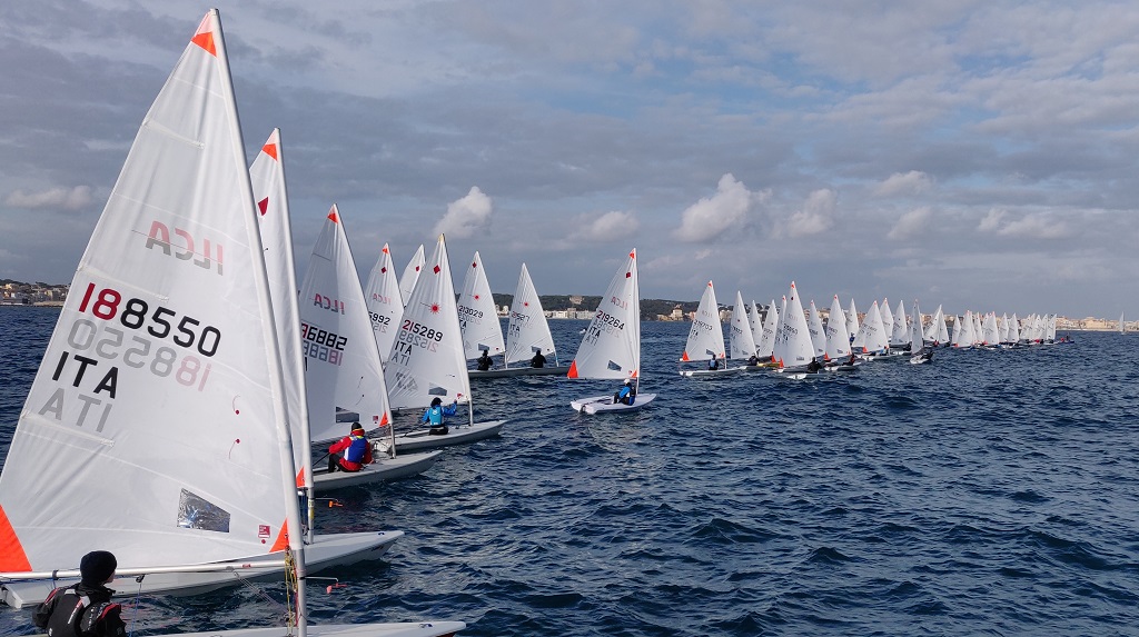 20220205 zonale ILCA Anzio Partenza ILCA4 2 s