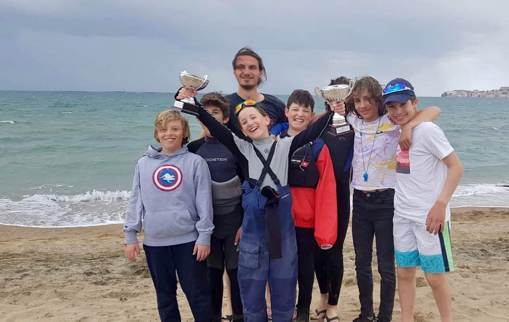 20220515 Formia Zonale Optimist Squadra premiata Pola Wojcik