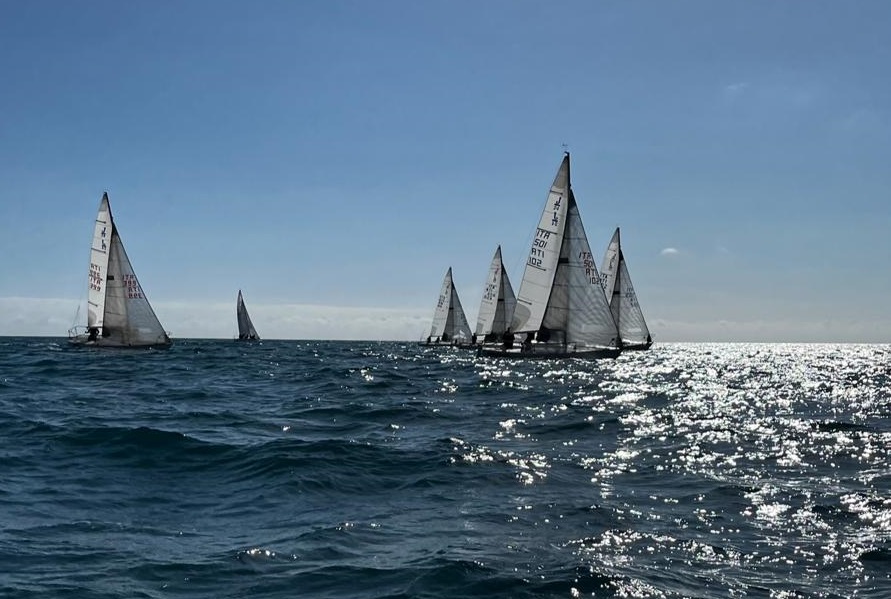 20240317 nazionale J24 flotta controluce 2s