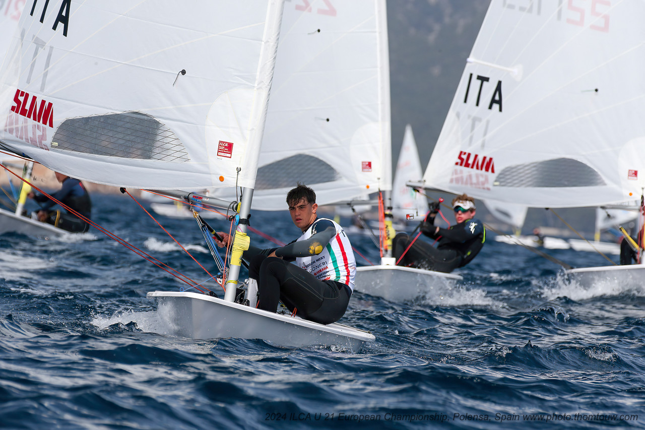 20240321 ILCA U21 EUROPEAN Pollenca Spain Anatol Sassi