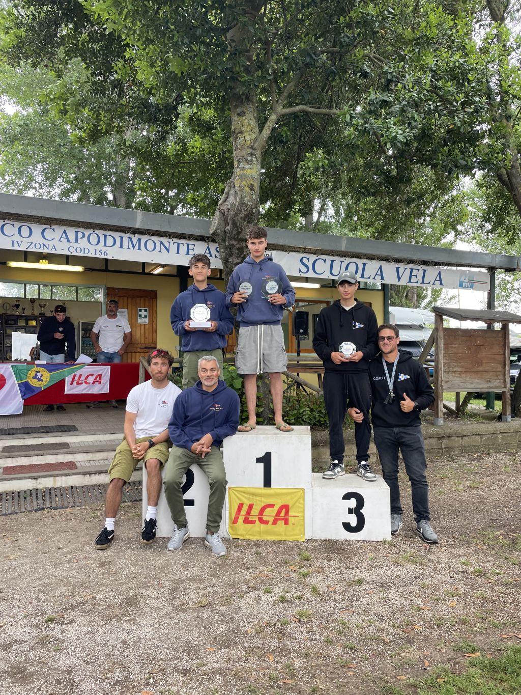 20240602 zonale ILCA Bolsena Podio 2