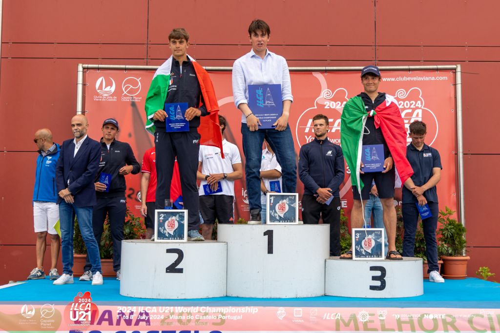 20240607 ILCA U21 Worlds Portogallo Podio 2 s